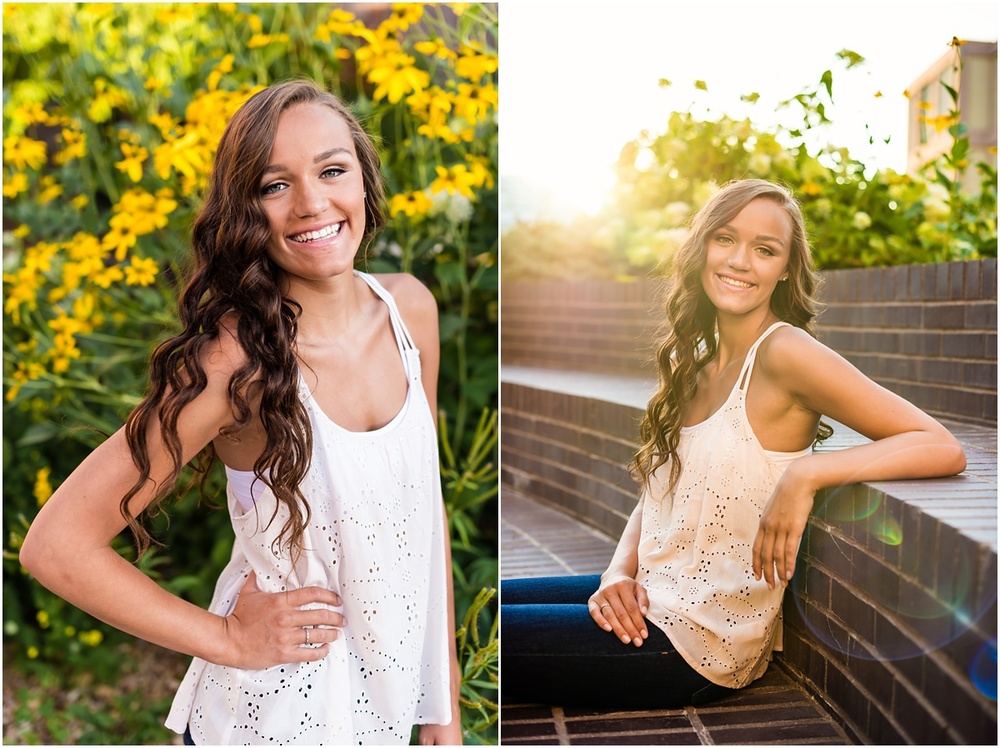 Lakeside senior girl summer pictures | Maddie Peschong Photography