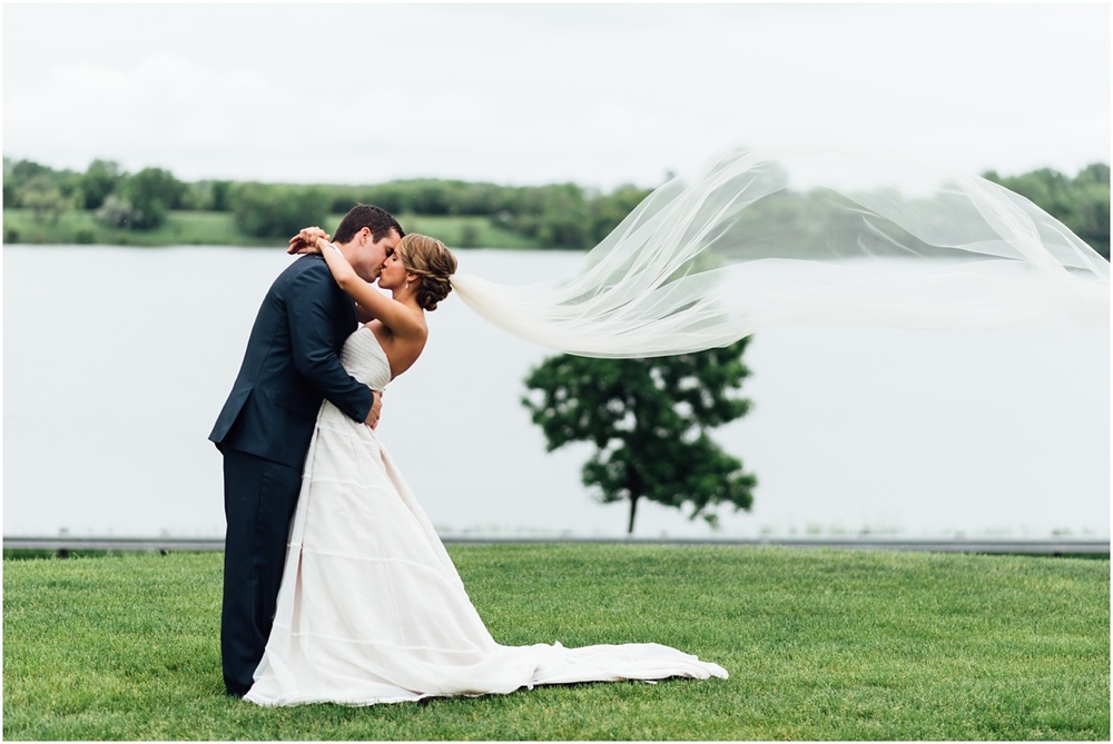 Romantic Backyard Spring South Dakota Wedding | Maddie Peschong Photography