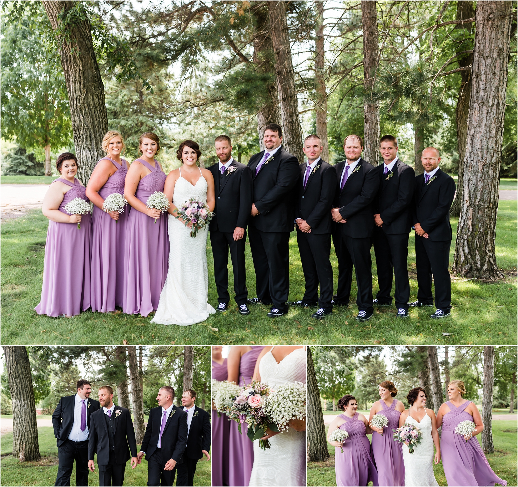 lavender and succulent summer wedding